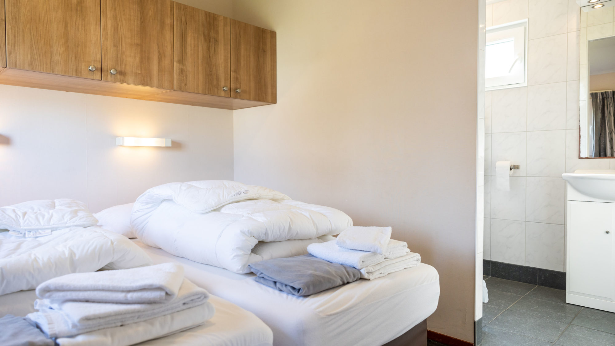 Slaapkamer Duinbungalow de Riesen Terschelling