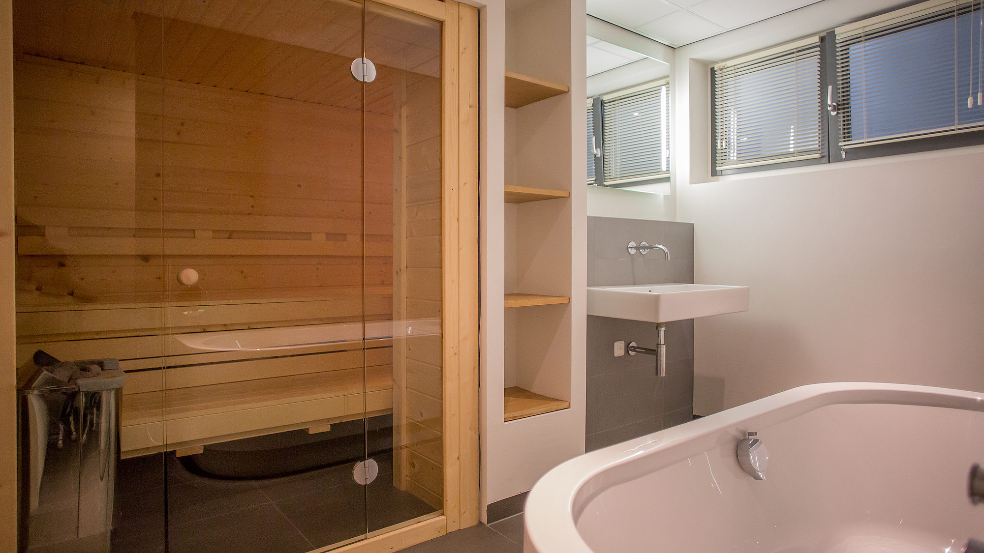 Sauna vakantiehuis Kijkduin Midsland Noord Terschelling