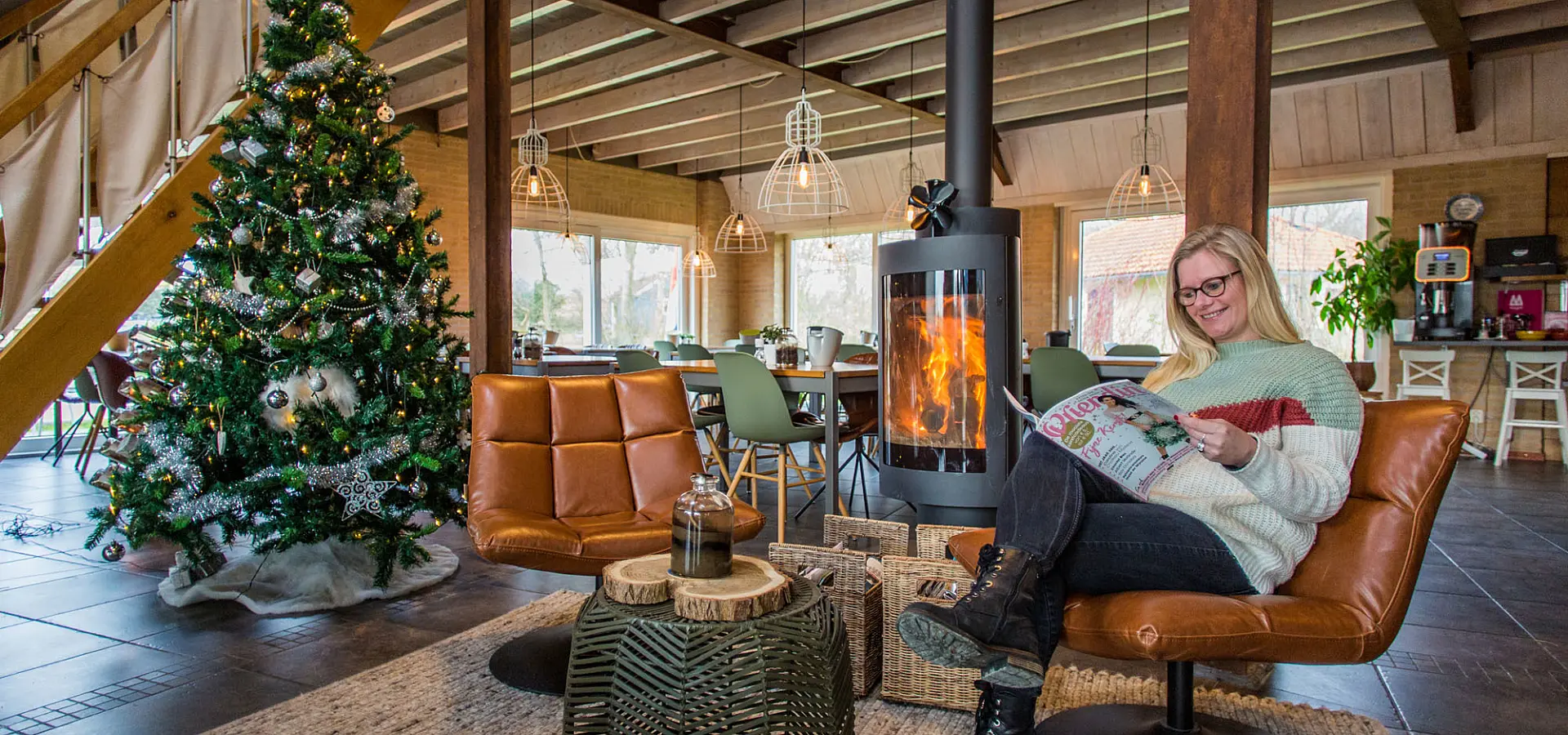 fêter noël sur Terschelling, Village des vacances