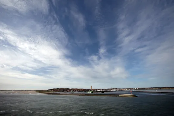 Haven Terschelling luchtfoto