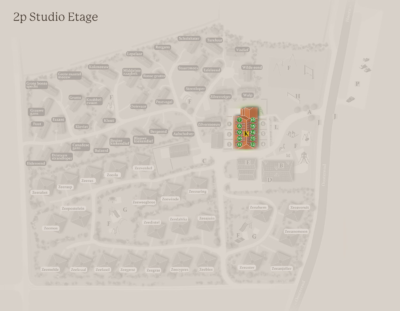 Tjermelan plattegrond 2p Studio Etage