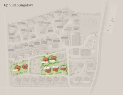 Tjermelan plattegrond 6p Villabungalow